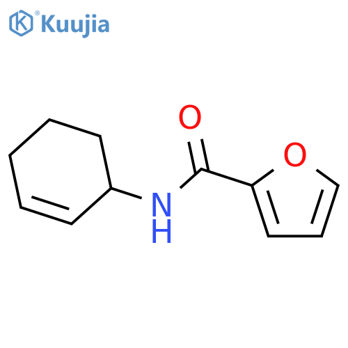 2-Furancarboxamide, N-2-cyclohexen-1-yl- structure