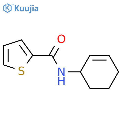 2-Thiophenecarboxamide, N-2-cyclohexen-1-yl- structure
