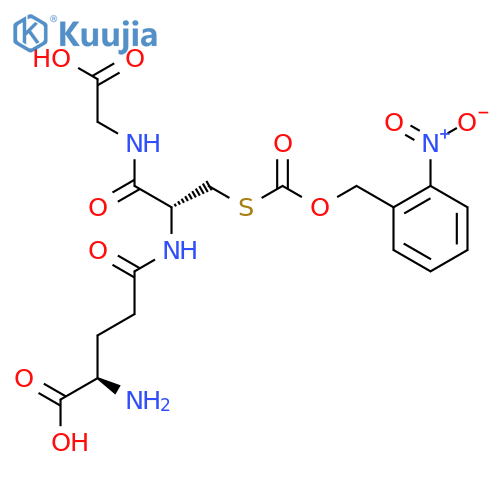 S-(2-Nitrocarbobenzoxy)glutathione structure