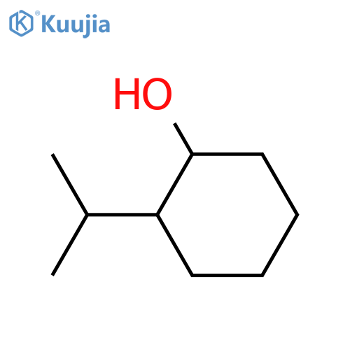 2-(propan-2-yl)cyclohexan-1-ol structure