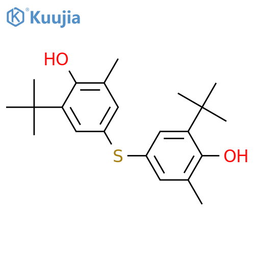 4,4'-Thiobis(6-tert-butyl-o-cresol) structure