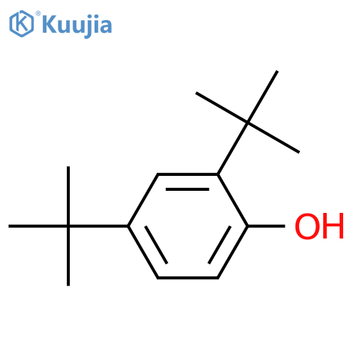 2,4-Di-tert-butylphenol structure
