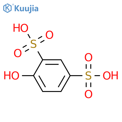 4-Hydroxy-1,3-benzenedisulfonic Acid structure