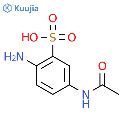 4-Aminoacetanilide-3-sulfonic acid structure