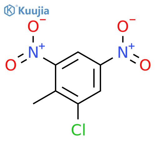 2-Chloro-4,6-dinitrotoluene structure