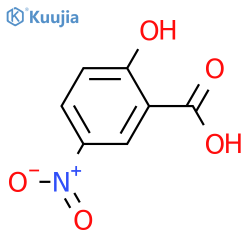 5-Nitrosalicylic acid structure