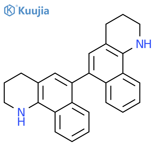 6,6'-Bibenzo[h]quinoline, 1,1',2,2',3,3',4,4'-octahydro- structure
