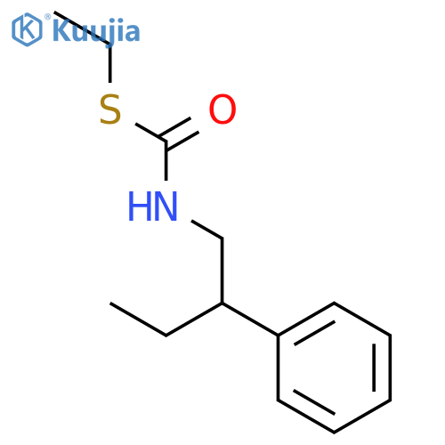 S-ethyl (2-phenylbutyl)carbamothioate structure