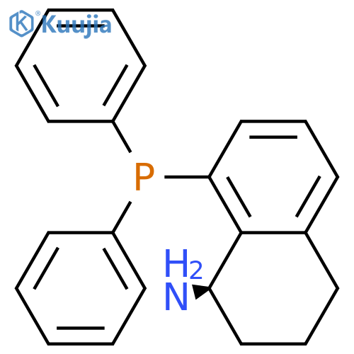 (R)-8-(Diphenylphosphino)-1,2,3,4-tetrahydronaphthalen-1-amine structure
