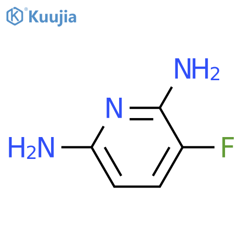3-Fluoropyridine-2,6-diamine structure