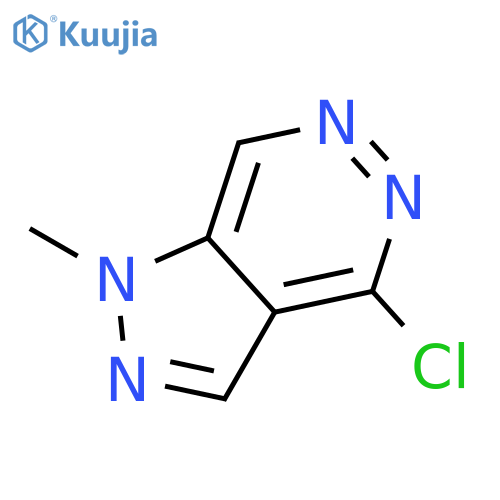4-chloro-1-methyl-1H-Pyrazolo[3,4-d]pyridazine structure