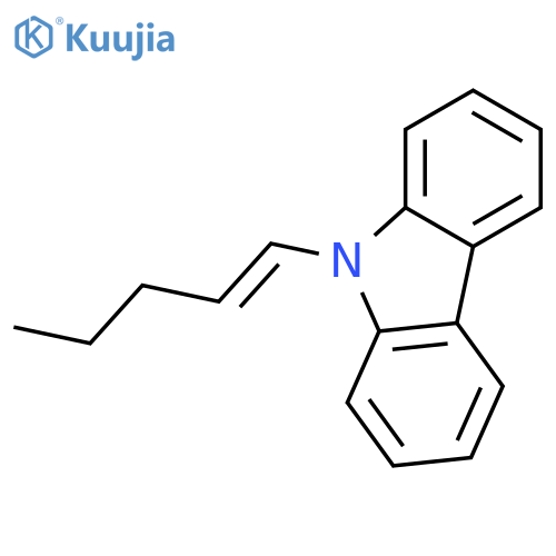 9H-Carbazole, 9-(pentenyl)- structure