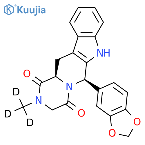 Tadalafil-d3 structure
