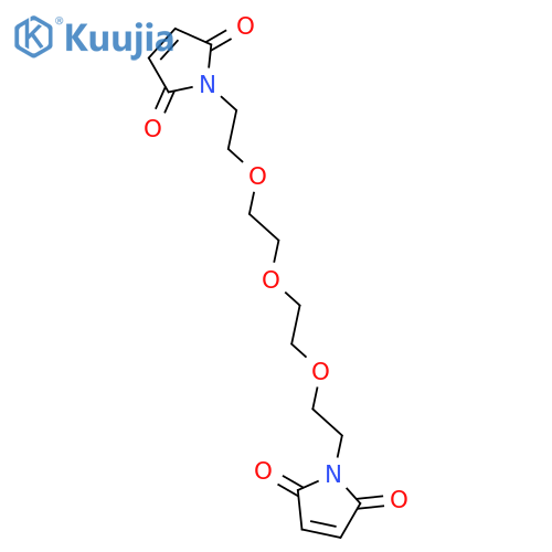 1,23-Bis(maleimido)heptaethyleneglycol structure