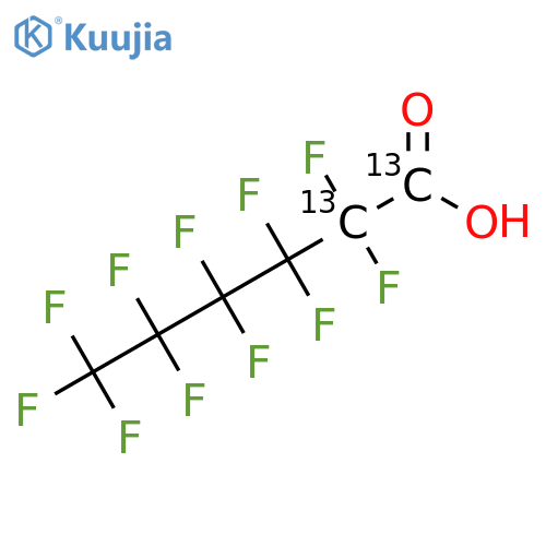 13C2-PFHxA (50μg/mL in Methanol) structure