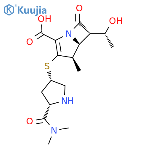 Meropenem structure