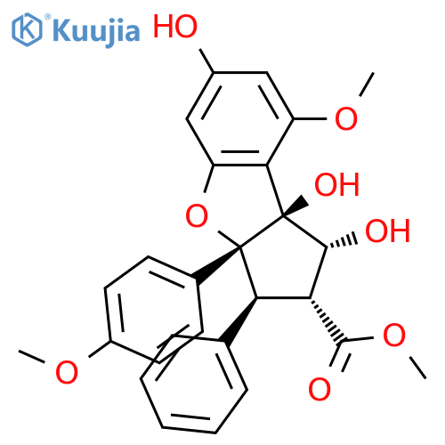 Silvestrol aglycone structure