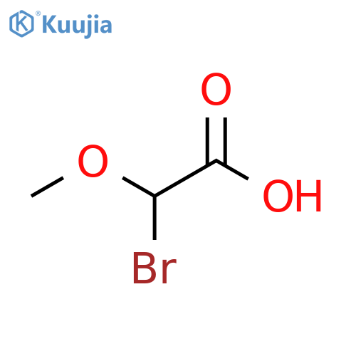 2-bromo-2-methoxyacetic acid structure