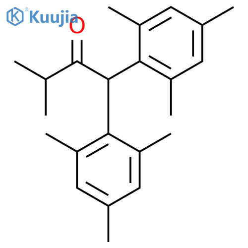 2-Butanone, 3-methyl-1,1-bis(2,4,6-trimethylphenyl)- structure