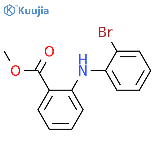 Methyl 2-[(2-Bromophenyl)amino]benzoate structure