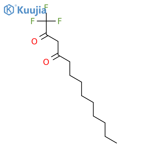 2,4-Tridecanedione, 1,1,1-trifluoro- structure