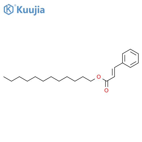 2-Propenoic acid, 3-phenyl-, dodecyl ester structure