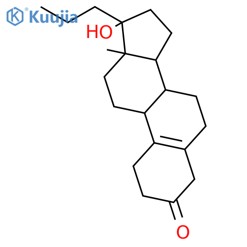 (17beta)-17-hydroxy-17-propylestr-5(10)-en-3-one structure