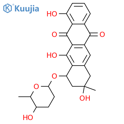 1-Deoxyaranciamycin E; 7-O-(2,3,6-Trideoxy-β-D-erythro-hexopyranoside) structure