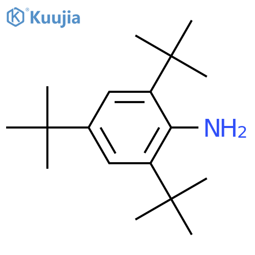 2,4,6-Tri-tert-butylaniline structure