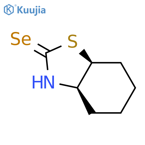 2(3H)-Benzothiazoleselone, hexahydro-, cis- structure