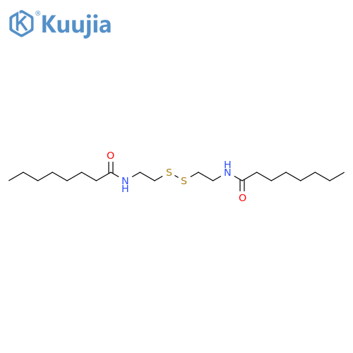 n,n'-[2,2'-dithiobis(ethyloctanamide)] structure