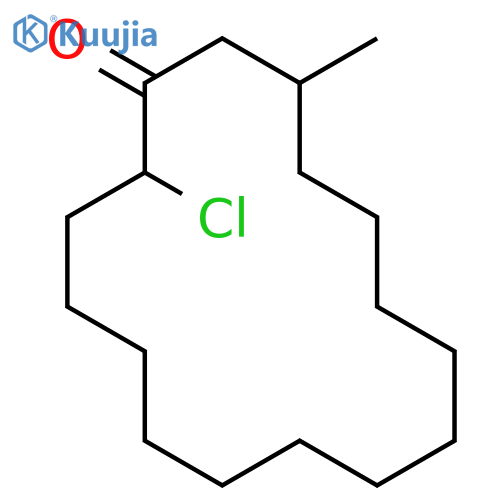 Cyclohexadecanone, 2-chloro-15-methyl- structure