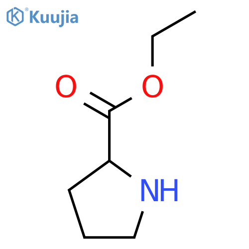 ethyl (2R)-pyrrolidine-2-carboxylate structure