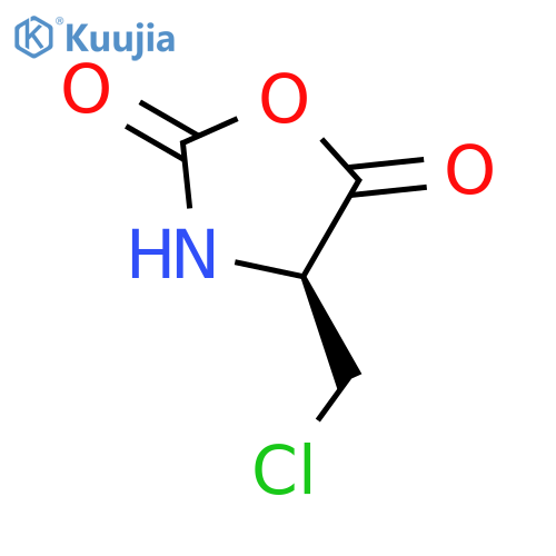 (4S)-4-(chloromethyl)-1,3-oxazolidine-2,5-dione structure