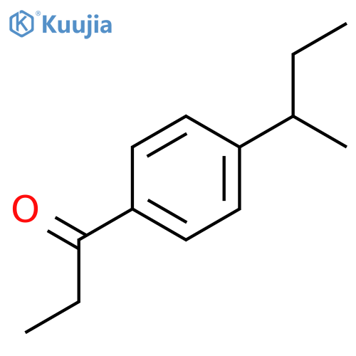 1-(4-sec-butylphenyl)propan-1-one structure