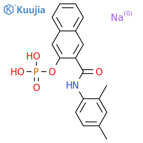 Naphthol AS-MX Phosphate Disodium Salt structure