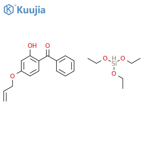 Methanone, (2-hydroxy-4-(2-propenyloxy)phenyl)phenyl-, reaction products with triethoxysilane structure