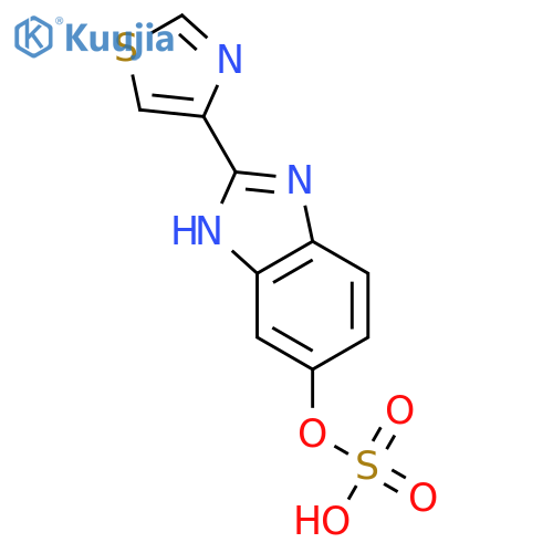 5-Hydroxy Thiabendazole Sulfate structure