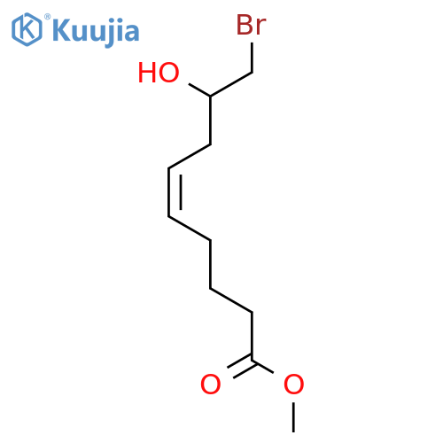 5-Nonenoic acid, 9-bromo-8-hydroxy-, methyl ester, (Z)- structure