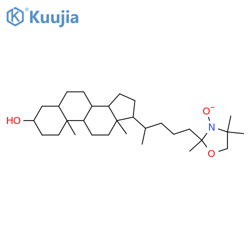 3-Oxazolidinyloxy,2-[(3b,5a)-3-hydroxycholan-24-yl]-2,4,4-trimethyl- (9CI) structure