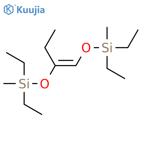 4,7-Dioxa-3,8-disiladec-5-ene, 3,5,8-triethyl-3,8-dimethyl- structure