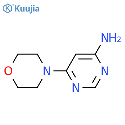6-(morpholin-4-yl)pyrimidin-4-amine structure