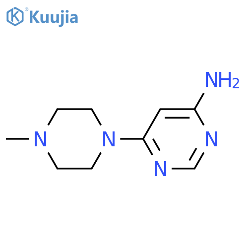6-(4-Methylpiperazin-1-yl)pyrimidin-4-amine structure