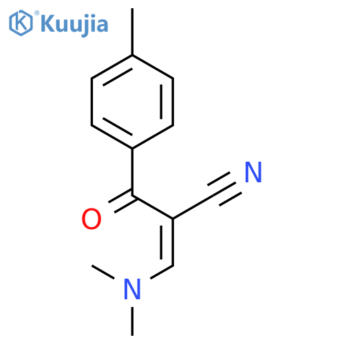 3-(Dimethylamino)-2-(4-methylbenzoyl)acrylonitrile structure