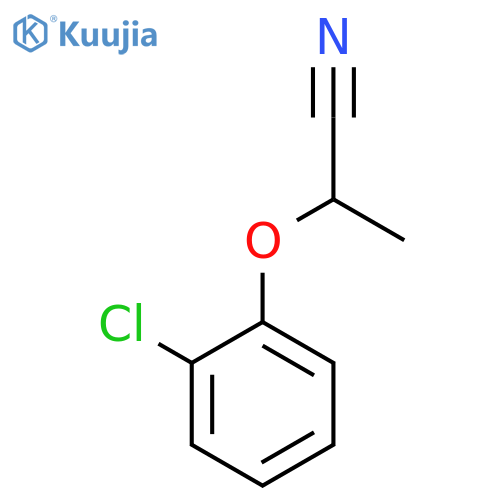 Propanenitrile, 2-(2-chlorophenoxy)- structure