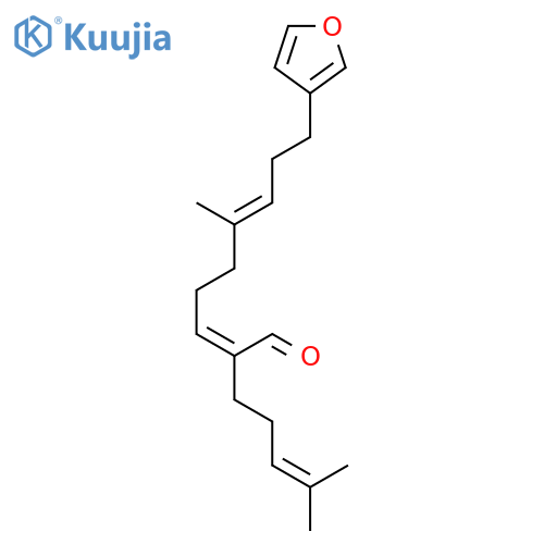 2,6-Nonadienal, 9-(3-furanyl)-6-methyl-2-(4-methyl-3-pentenyl)-, (Z,E)- structure
