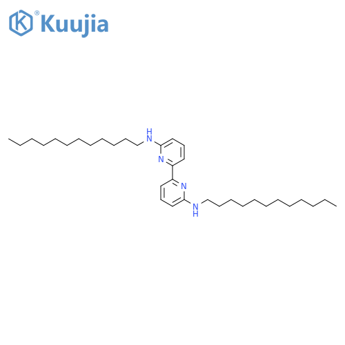[2,2'-Bipyridine]-6,6'-diamine, N,N'-didodecyl- structure