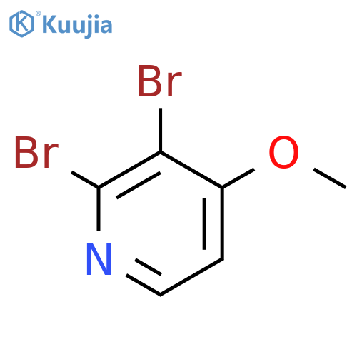 2,3-dibromo-4-methoxypyridine structure