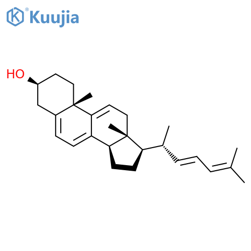 Cholesta-5,7,9(11),22,24-pentaen-3-ol, (3b,22E)- structure