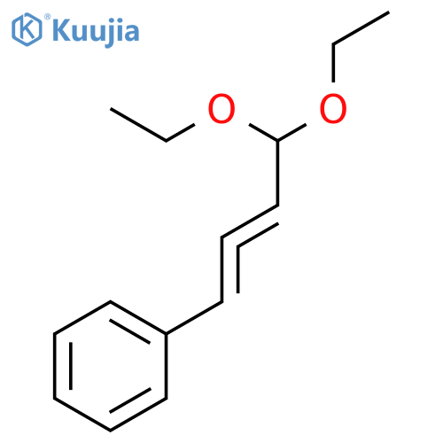 Benzene, (4,4-diethoxy-1,2-butadienyl)- structure